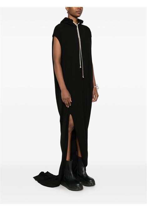 Abito EDFU T lungo in nero Rick owens drkshdw - donna RICK OWENS DRKSHDW | DS01E3517RN09
